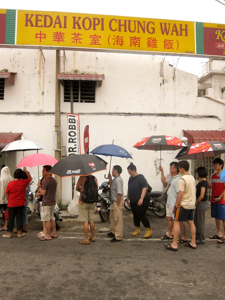 Kedai Kopi Chung Wah on Jonker Street in Melaka