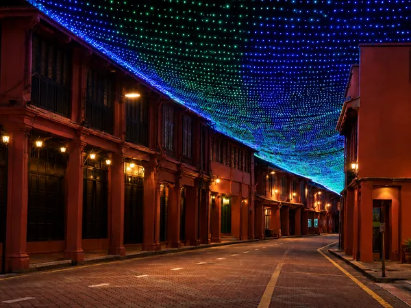 Banda Hilir’s New Colour Lights Turn the Red Square Walk Into Melaka’s Freshest Night Stop