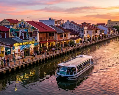 Arriving in Melaka