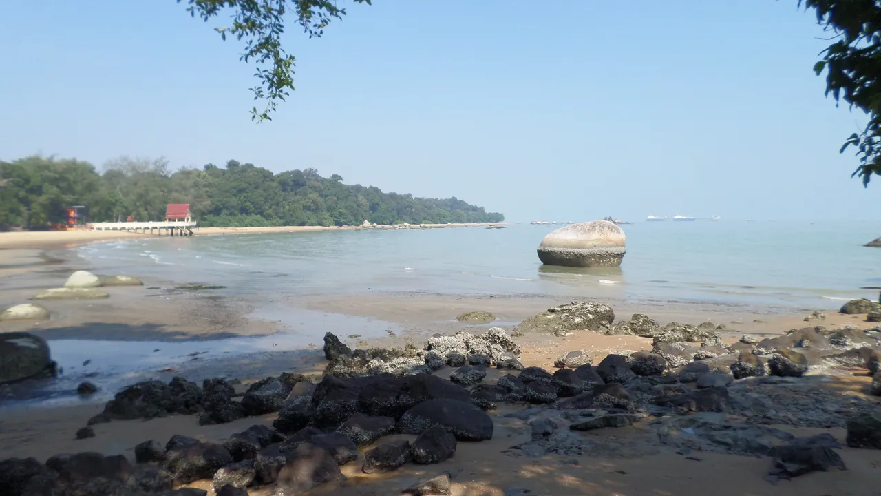 Tanjung Bidara beach on Melaka's west coast, host to the Melaka River Festival's September finale