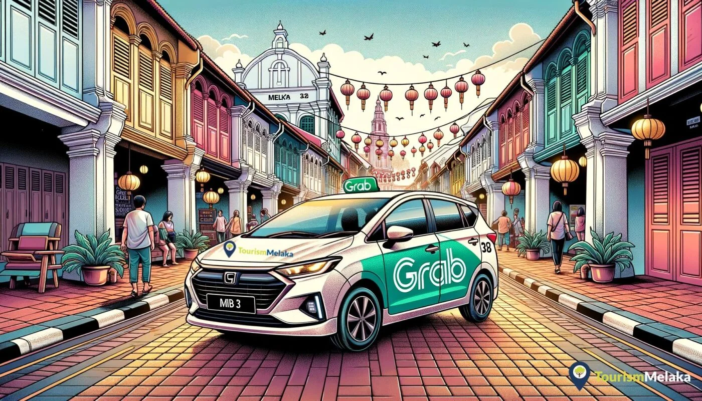Grab Car in Melaka